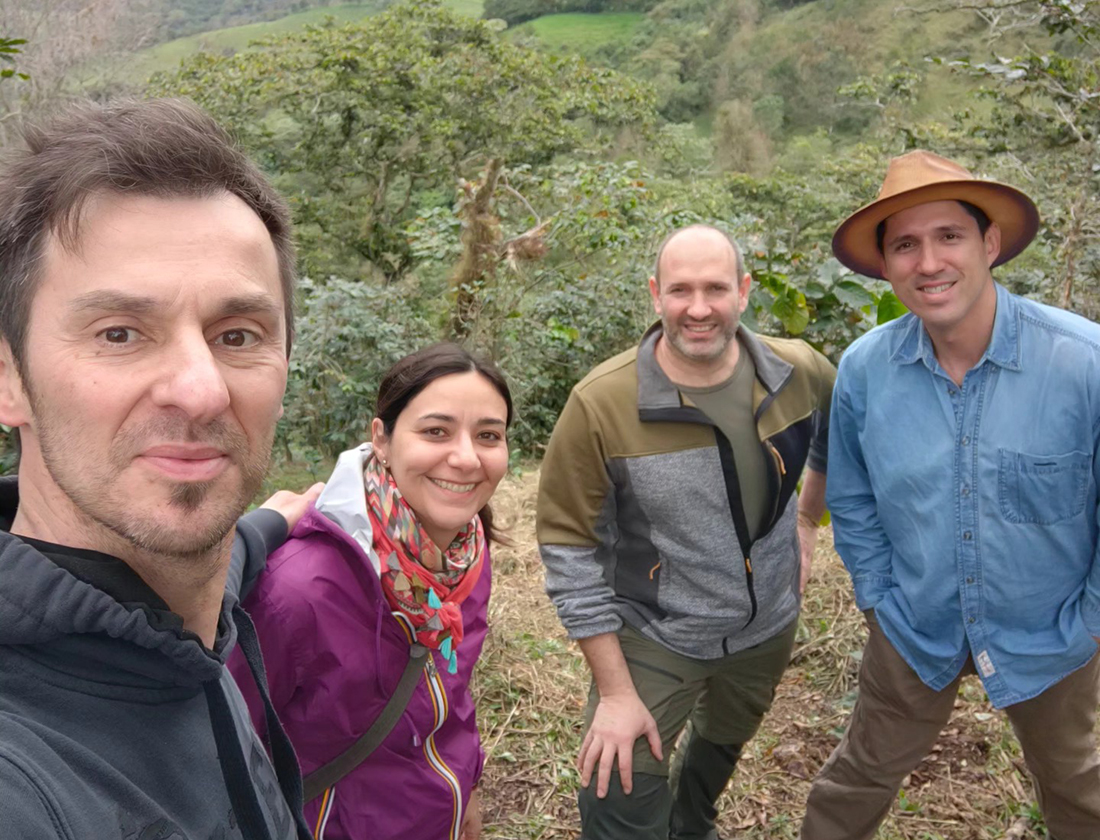 Delegazione Diba 70 e The Farmers in Centro America per selezionare il nuovo raccolto di caffè