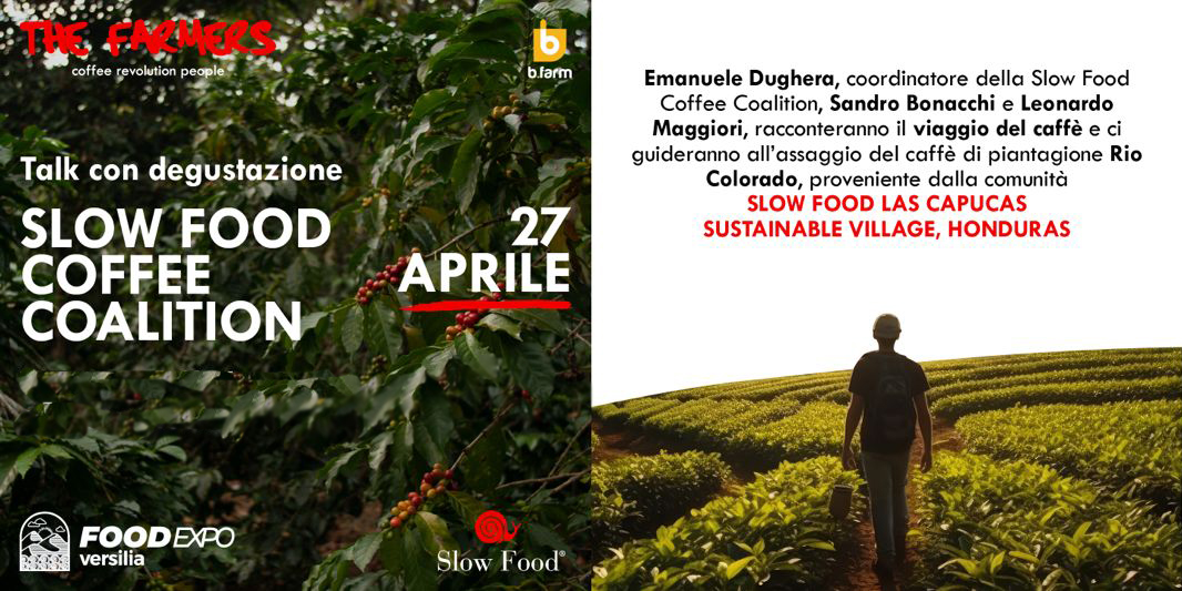 Food Expo Versilia, Leonardo Maggiori presente con la Slow Food Coffee Coalition